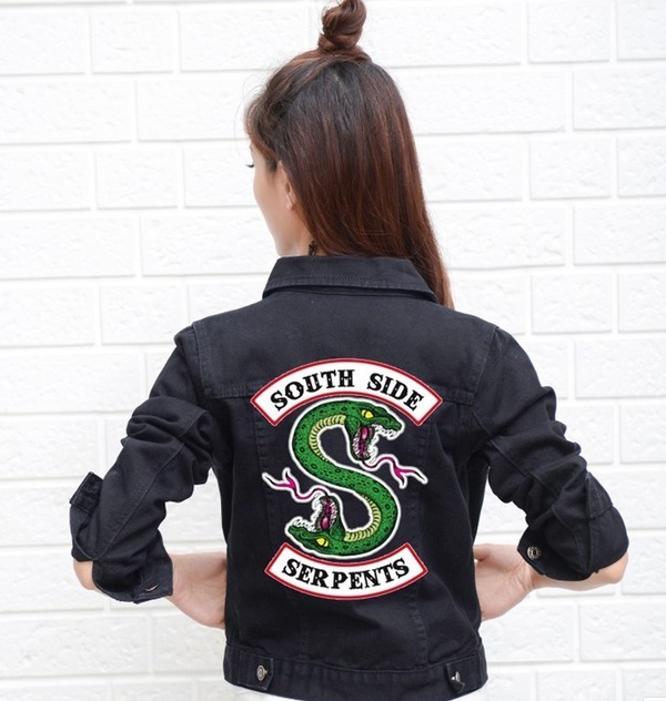 RIVERDALE SOUTHSIDE SERPENTS WOMEN DENIM JACKET