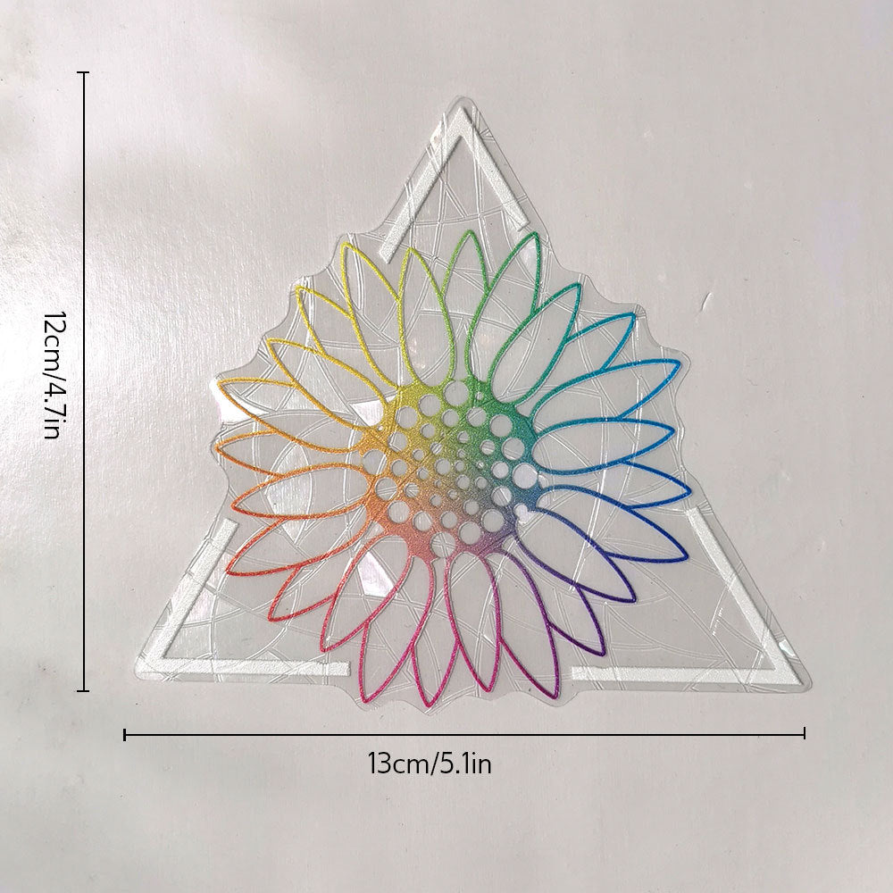 Sun Catcher Rainbow Prism Suncather Electrostatic Glass Sticker