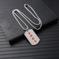 Hiphop pendant titanium steel chain pendant for men and women