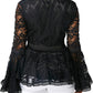 Women Lace Blouse Tops Casual Lady Clothes