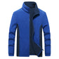 Men's Jacket Men's Fall Winter Casual Fleece Jacket Men