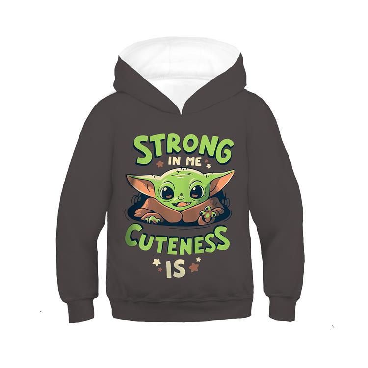 The Mandalorian Anime Children's Sweatshirt Pullover Sweatshirt