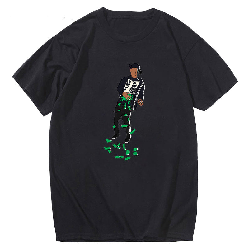 Hip-Hop singer cool and funny T-shirt men