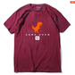 T-shirt Men And Women Couple Solid Color White Printing