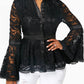 Women Lace Blouse Tops Casual Lady Clothes