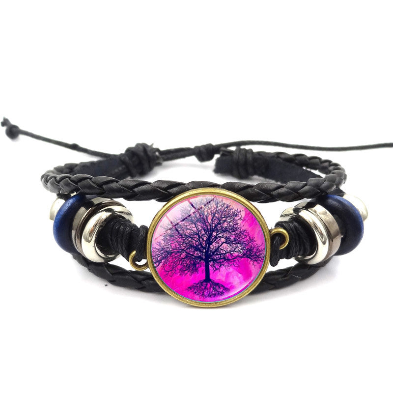 Tree of Life Bracelet Handmade Jewelry Multilayer Braided Bracelets