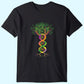 Lucky Tree T-shirt Casual Pattern Printing Men And Women