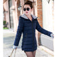 Mid-length down jacket women