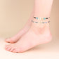 European And American New Sweet And Exaggerated Retro Anklet For Women
