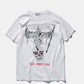 Pure cotton skull religious men and women T-shirt