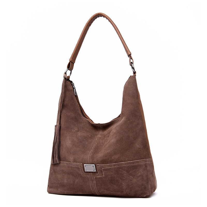 Bolsos de gamuza para mujer a la moda de invierno, bolsos de señora, bolsos de hombro de lujo de diseñador para mujer, bolso cruzado de alta calidad