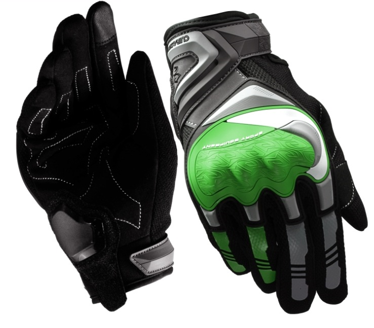 Guantes protectores para motocicleta, para motociclista, todoterreno, con pantalla táctil, para hombre