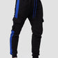 Multi-pocket Plus Fleece Overalls Color Matching Pants Men