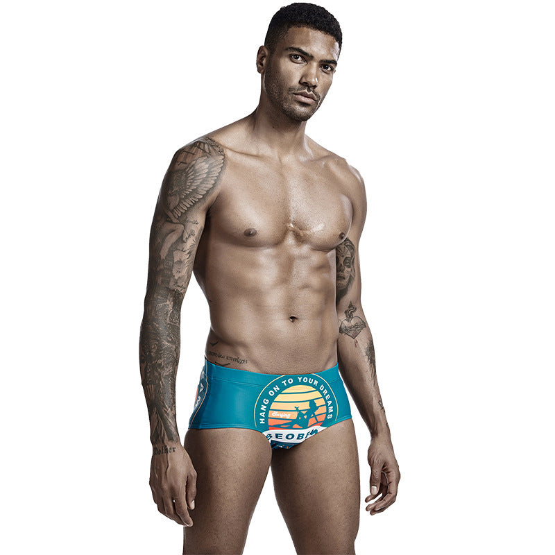 Men's Swim Briefs Surf Beachwear Summer Swimwear