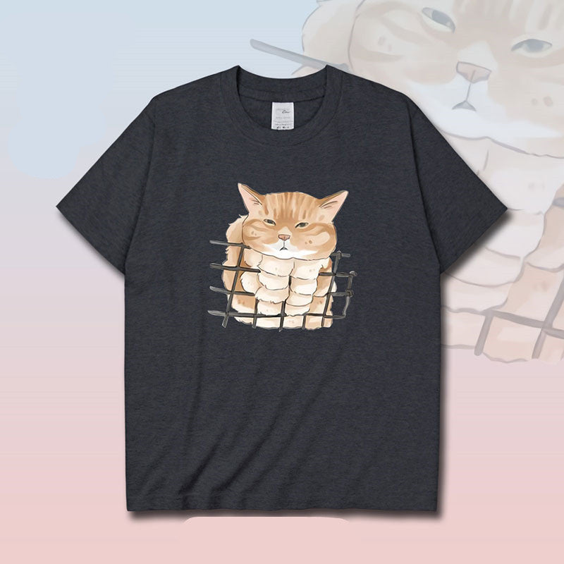 T-shirt Men And Women Cute Animal Pattern