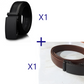 Automatic Buckle Two-layer Cowhide Belt Men
