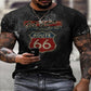 3D Printing Skull Spades T-Shirt Fashion Street Men