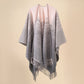 Gradual Grid Fashionable Shawl For Women