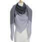 Design Women Triangles Scarf Long Scarves Shawl Autumn Winter