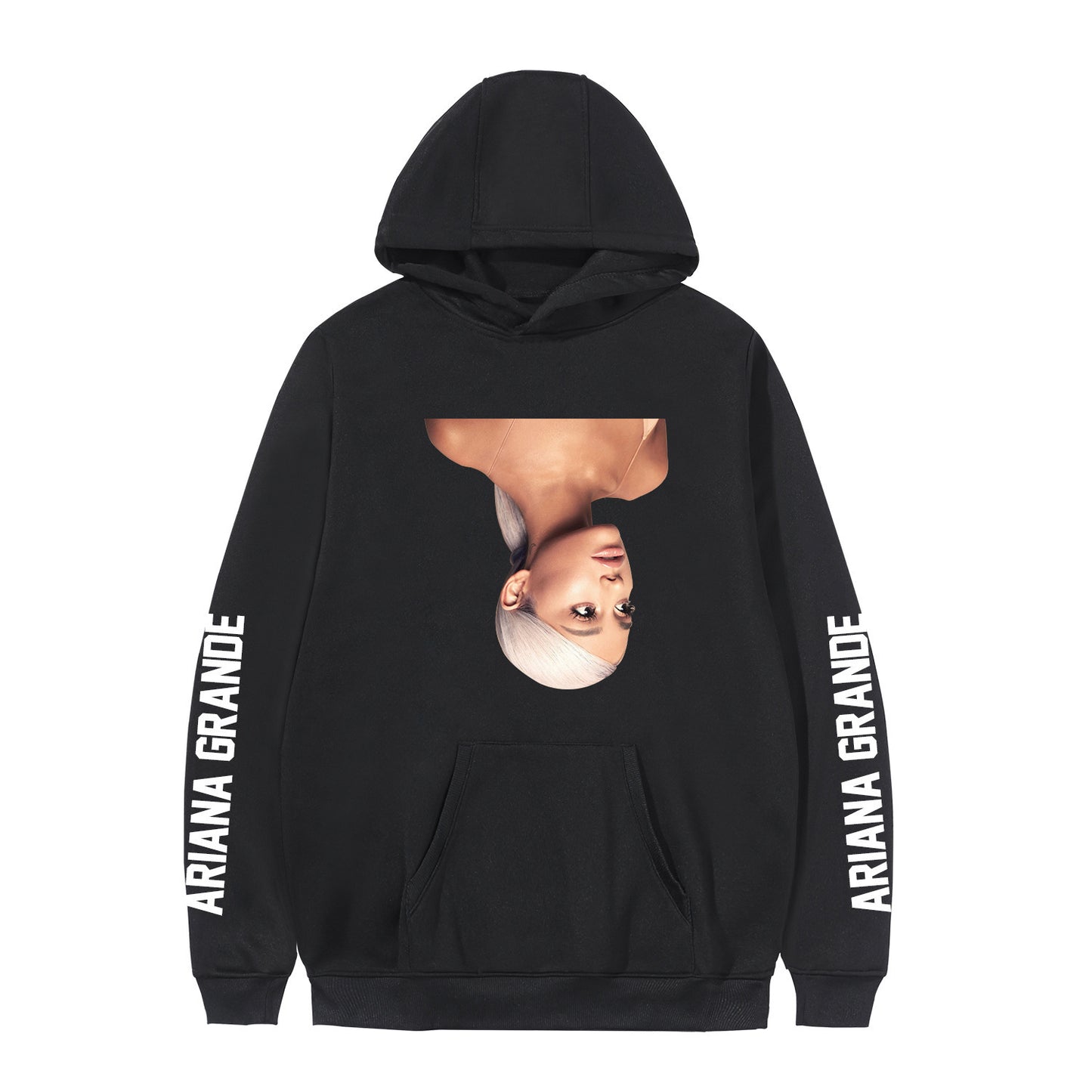 Printed hooded sweatshirt