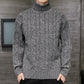 Loose High Neck Men Sweater Thickening