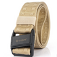 Magnetic Buckle Canvas Belt Fashionable Leisure Belt