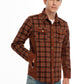 Men Plaid Jacket Casual Autumn Winter Jacket Men Slim Fit Jacket