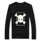 Luminous Graffiti T-shirt Cotton Short Sleeve Men