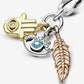 Sterling Silver Loose Beads Daisy Bracelet Charm