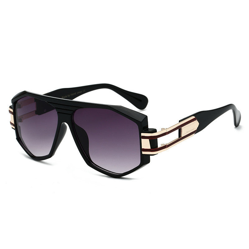 Retro Big Frame Sunglasses Men