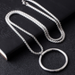 Hiphop pendant titanium steel chain pendant for men and women