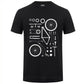 Men And Women's Fashion Casual Print Short-sleeved T-shirt