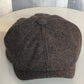 Wool Tweed Newsboy Herringbone Men Women