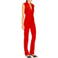 Sleeveless slim suit jumpsuit women