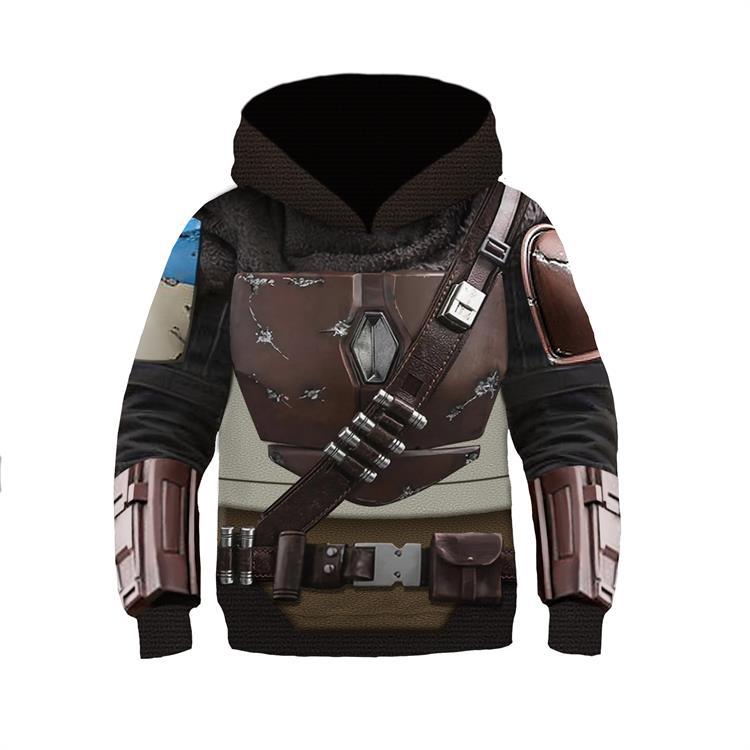 The Mandalorian Anime Children's Sweatshirt Pullover Sweatshirt
