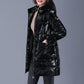 Mid-length Down Padded Jacket Women Look Thin