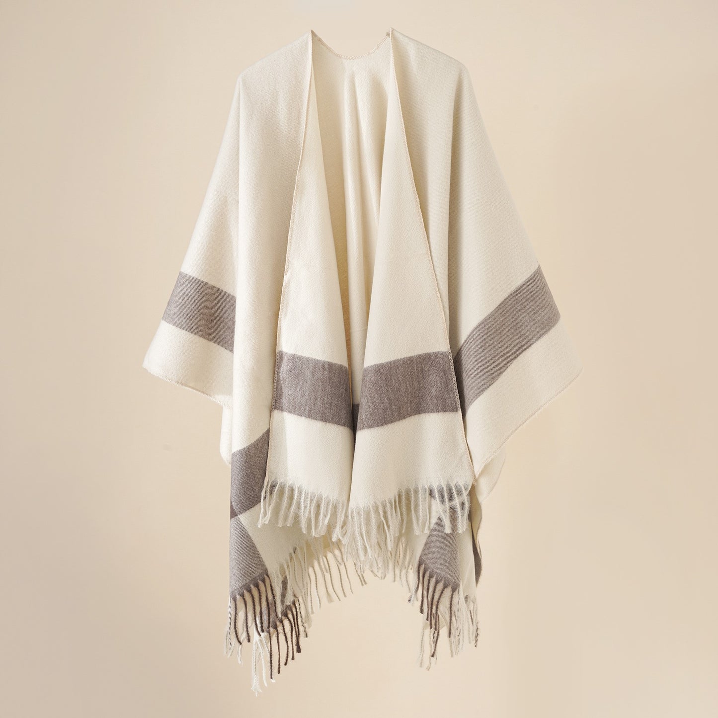 Gradual Grid Fashionable Shawl For Women