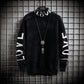 Men Fashion High Neck Loose Personalized Sweater