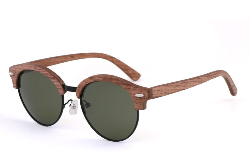 Gafas de sol polarizadas de madera de bambú Moda para hombres y mujeres