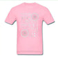 Men And Women's Fashion Casual Print Short-sleeved T-shirt