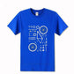 Men And Women's Fashion Casual Print Short-sleeved T-shirt