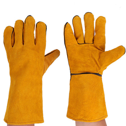 Guantes de soldadura de piel de vaca