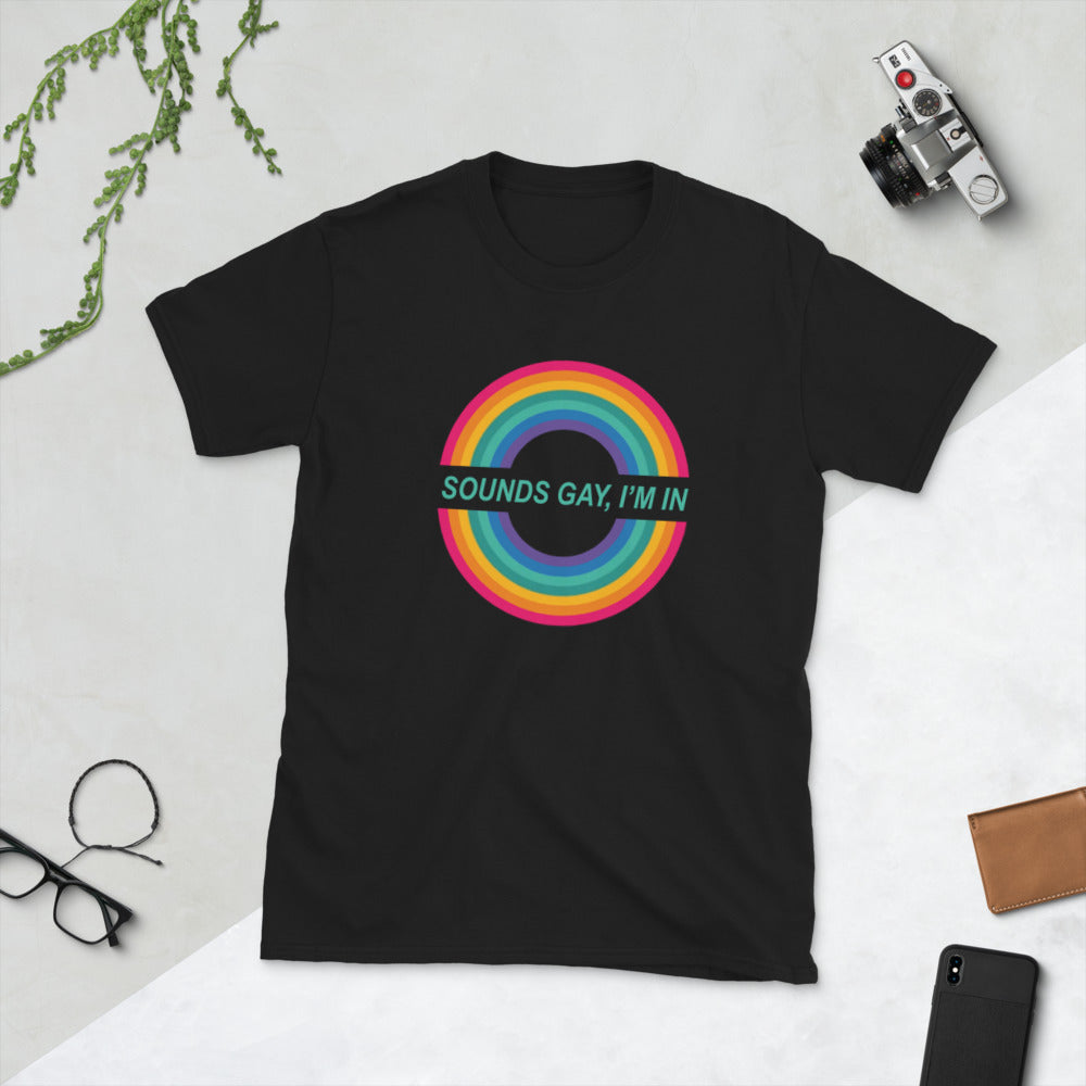 The Same Rainbow Circle T-shirt For Men And Women