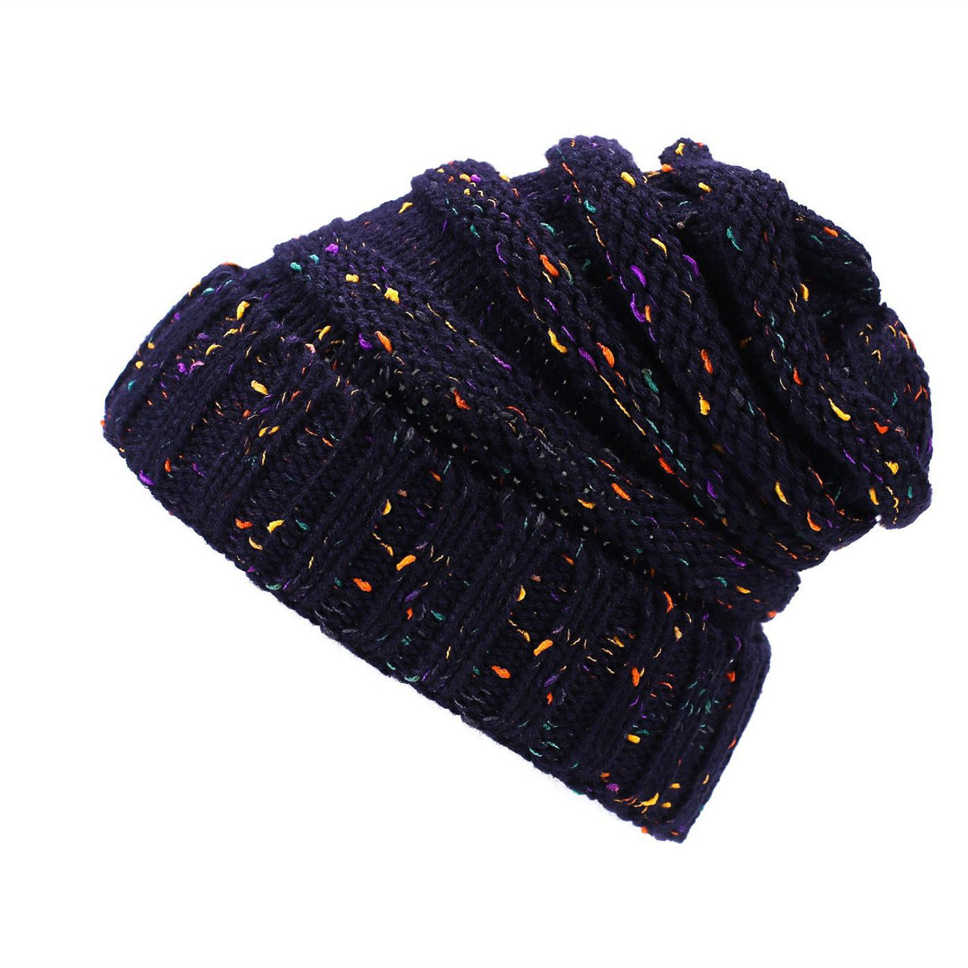 Gorros de lana tejidos para hombres y mujeres en invierno