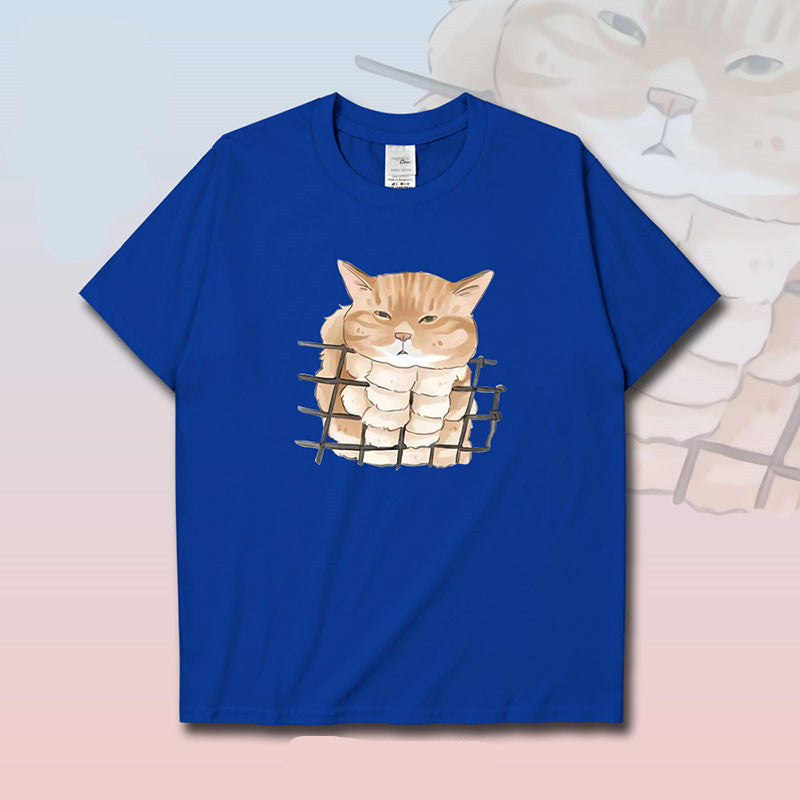 T-shirt Men And Women Cute Animal Pattern