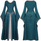 Halloween Medieval Vintage Costume Women Dresses