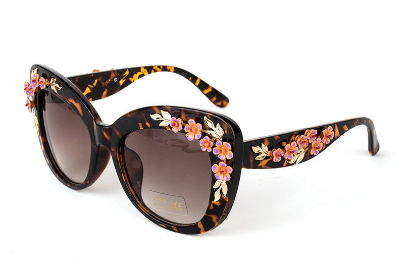 Mujer Gafas De Sol Flor