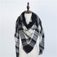Design Women Triangles Scarf Long Scarves Shawl Autumn Winter