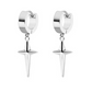 Stainless Steel Tassel Single Point Stud  Men Pierced Earrings