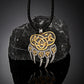 Never Fade Viking Celtic Wolf Claw Necklace Men